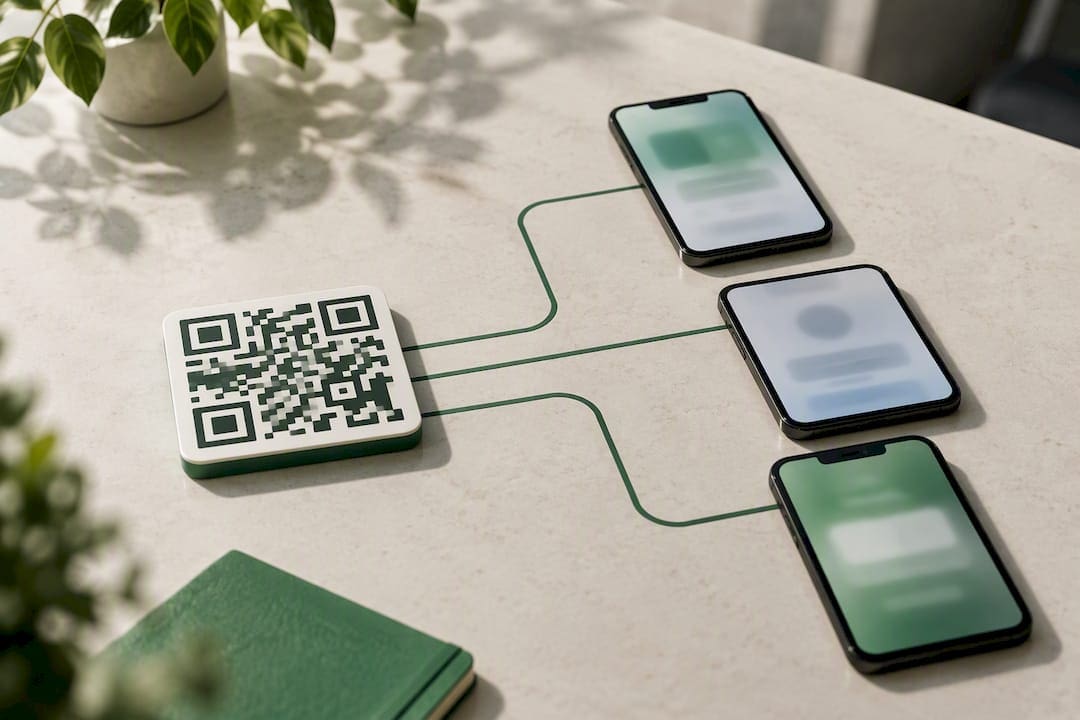 QR code tested across multiple devices